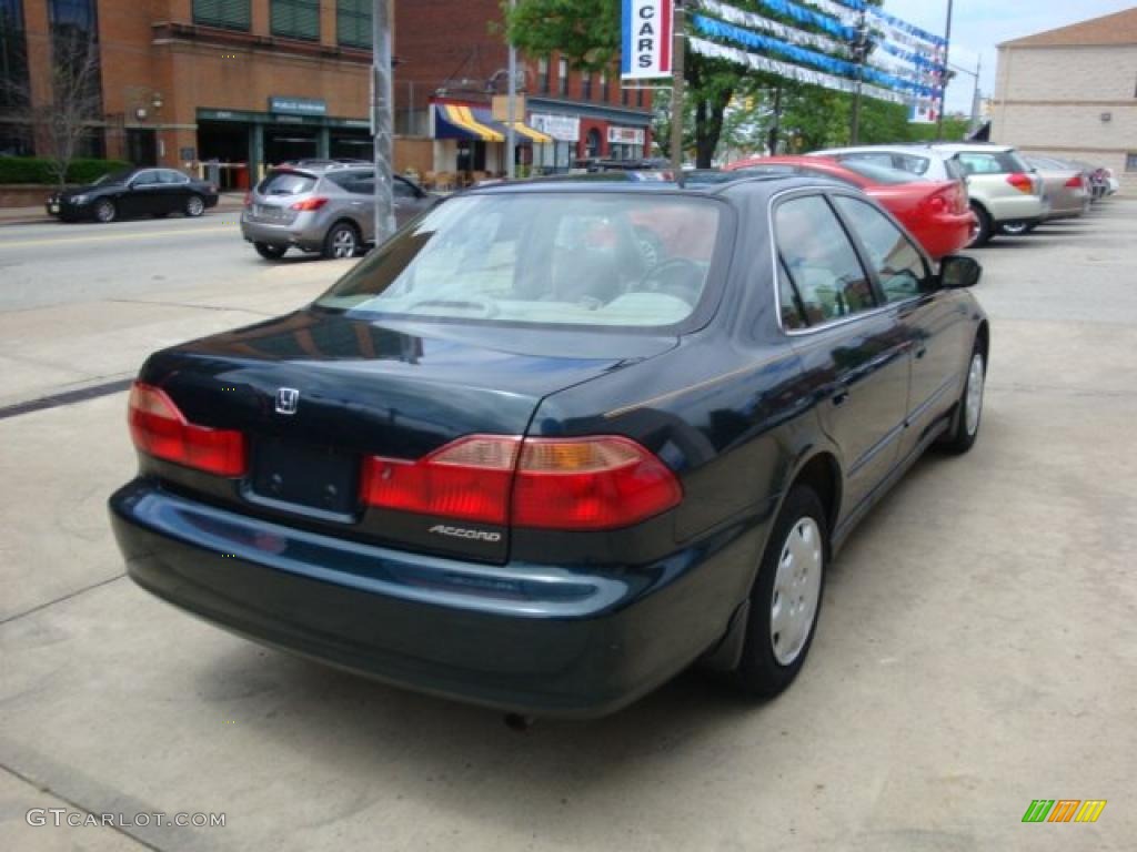 1999 Accord LX Sedan - Dark Emerald Pearl / Ivory photo #4