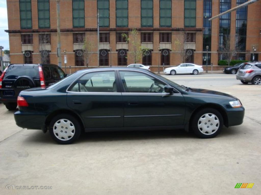 1999 Accord LX Sedan - Dark Emerald Pearl / Ivory photo #5