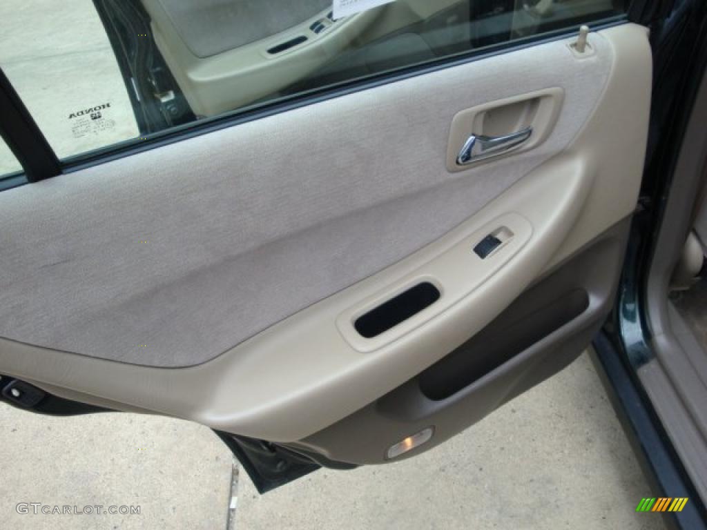 1999 Accord LX Sedan - Dark Emerald Pearl / Ivory photo #15