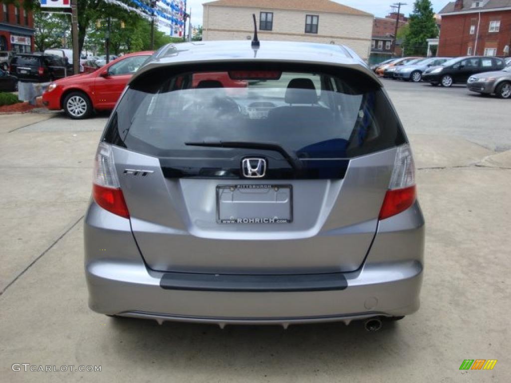 2009 Fit Sport - Storm Silver Metallic / Sport Black photo #3