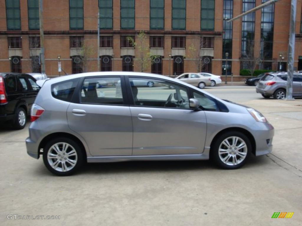 2009 Fit Sport - Storm Silver Metallic / Sport Black photo #5