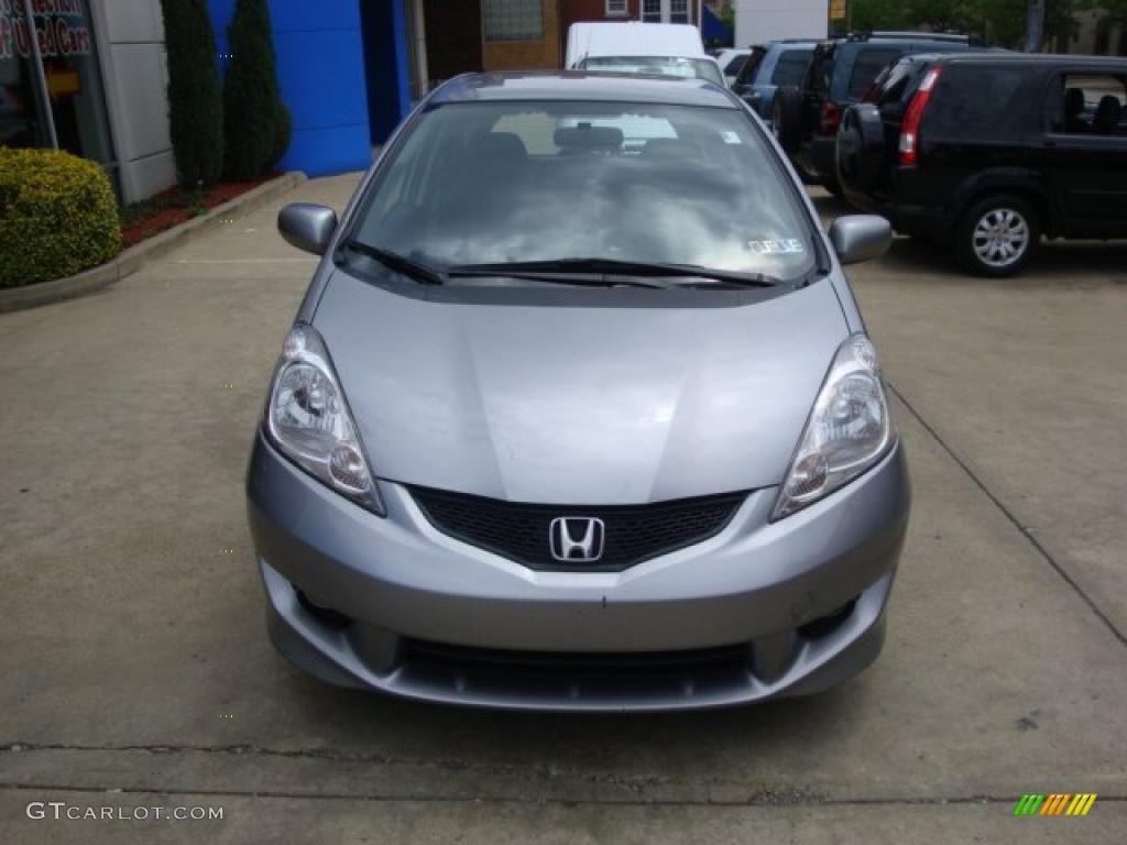2009 Fit Sport - Storm Silver Metallic / Sport Black photo #10