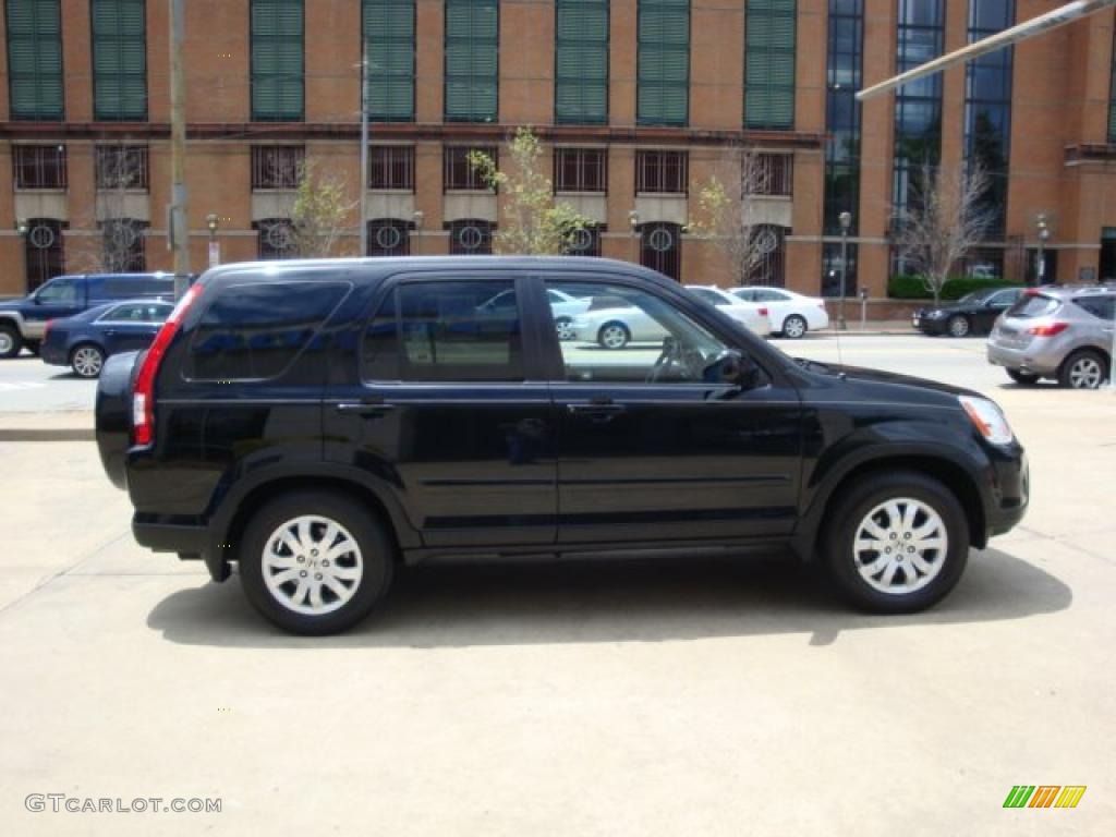 2006 CR-V SE 4WD - Nighthawk Black Pearl / Black photo #5