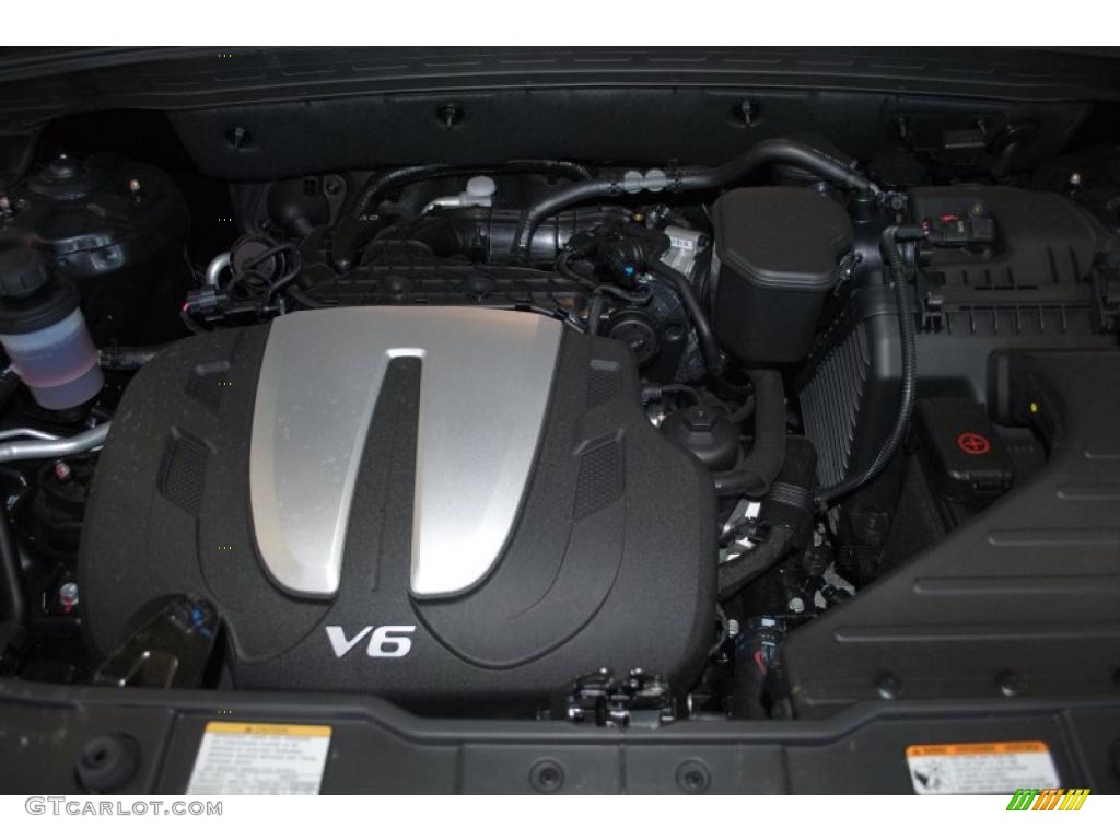 2011 Sorento EX V6 AWD - Ebony Black / Black photo #26