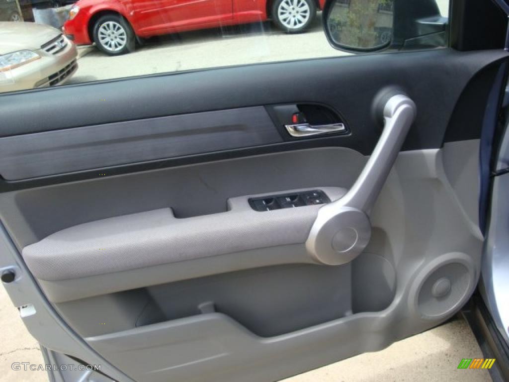 2007 CR-V LX 4WD - Glacier Blue Metallic / Gray photo #15