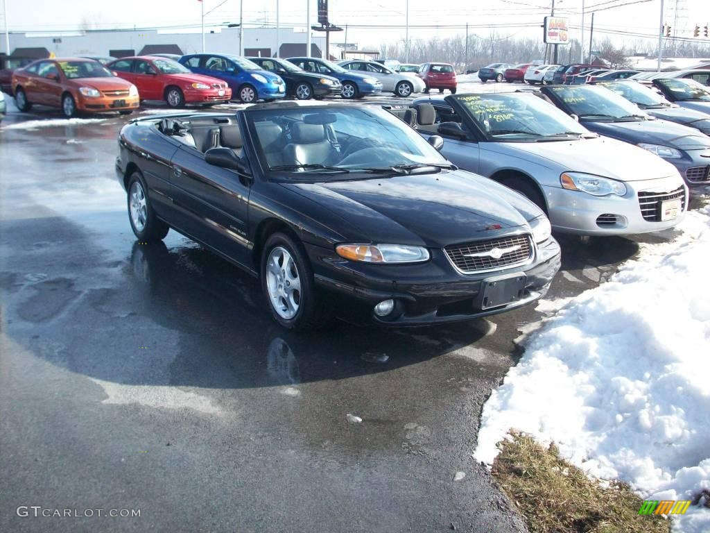 2000 Sebring JXi Convertible - Black / Agate photo #2