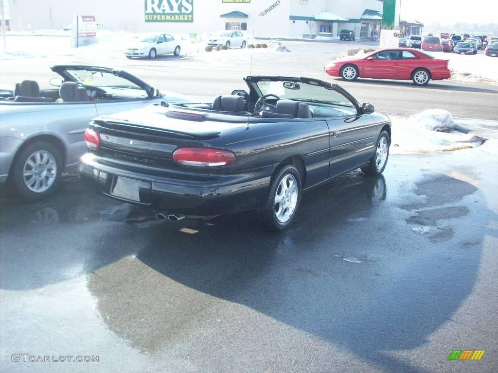 2000 Sebring JXi Convertible - Black / Agate photo #3