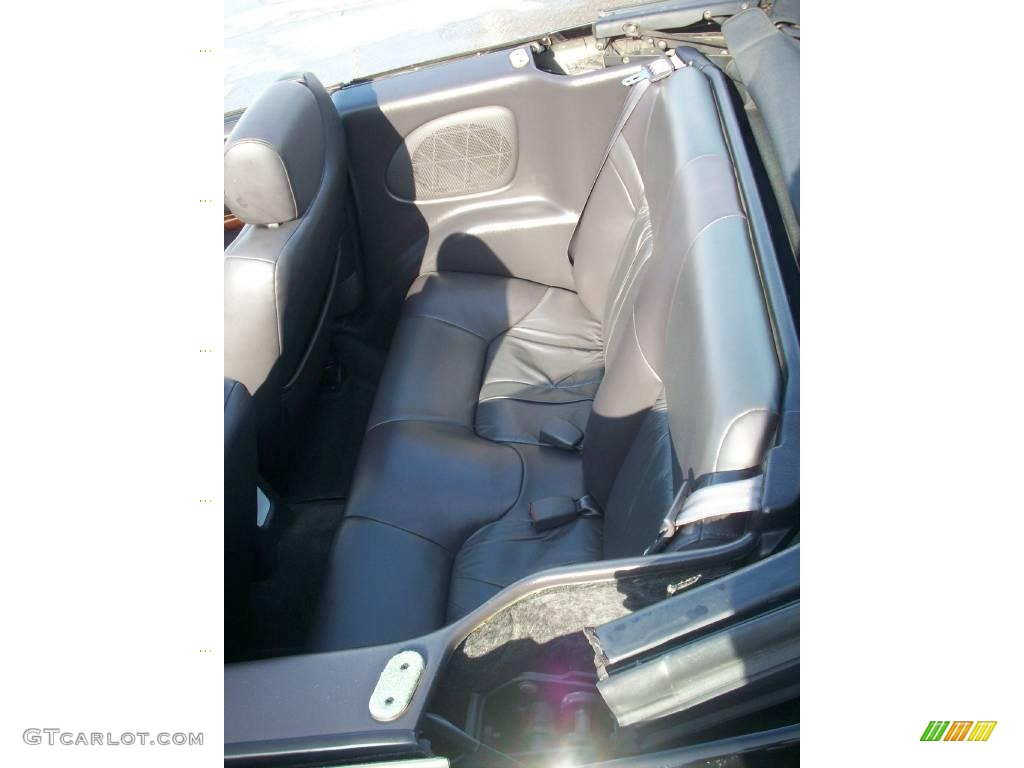 2000 Sebring JXi Convertible - Black / Agate photo #5
