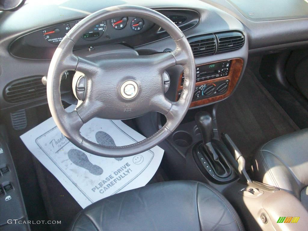 2000 Sebring JXi Convertible - Black / Agate photo #8
