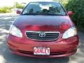 2008 Impulse Red Pearl Toyota Corolla LE  photo #8