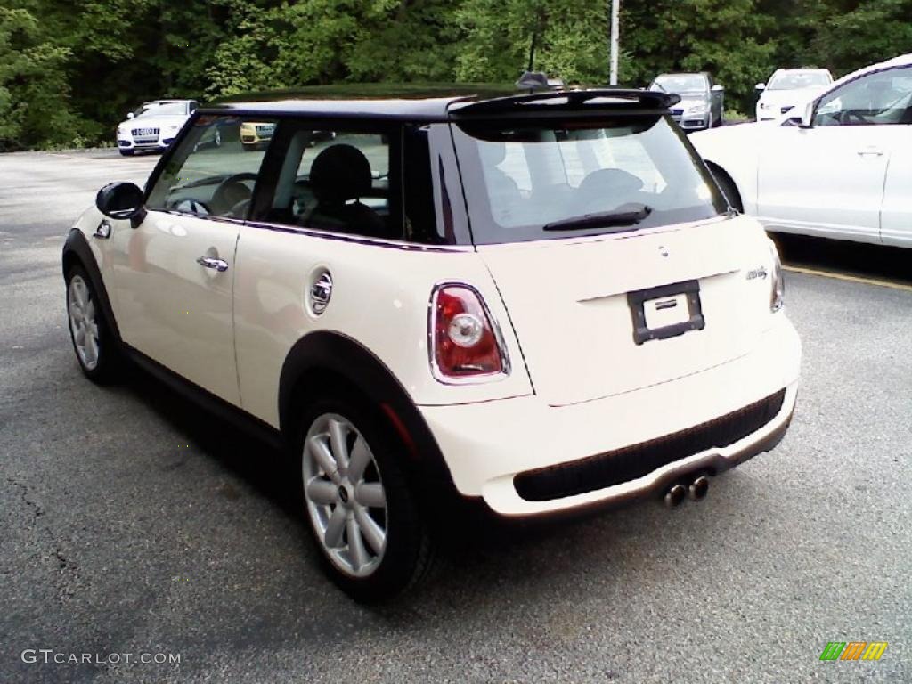 2007 Cooper S Hardtop - Pepper White / Grey/Carbon Black photo #5