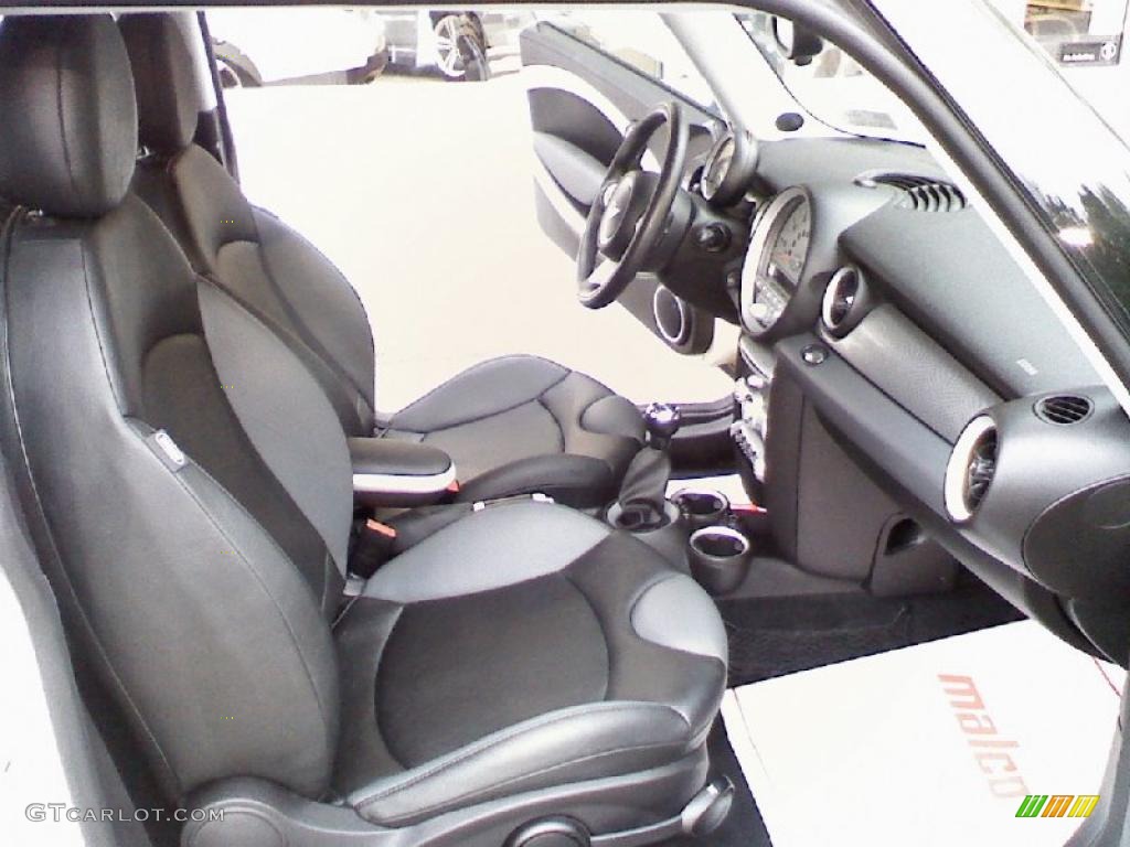 2007 Cooper S Hardtop - Pepper White / Grey/Carbon Black photo #10