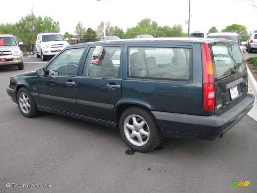 1995 850 GLT Wagon - Blue Green Metallic / Taupe photo #4