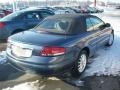 2002 Steel Blue Pearl Chrysler Sebring LX Convertible  photo #3