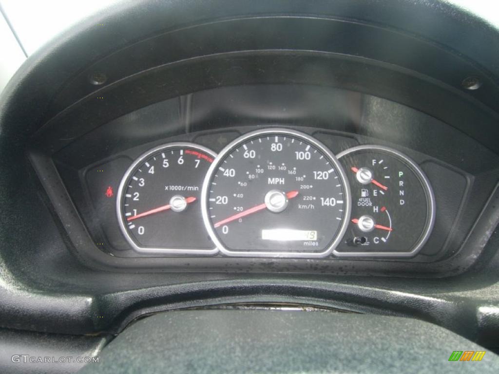 2004 Endeavor LS AWD - Ultra Red Pearl / Charcoal Gray photo #21