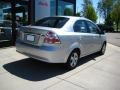 Cosmic Silver Metallic - Aveo LS Sedan Photo No. 6