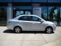 Cosmic Silver Metallic - Aveo LS Sedan Photo No. 7