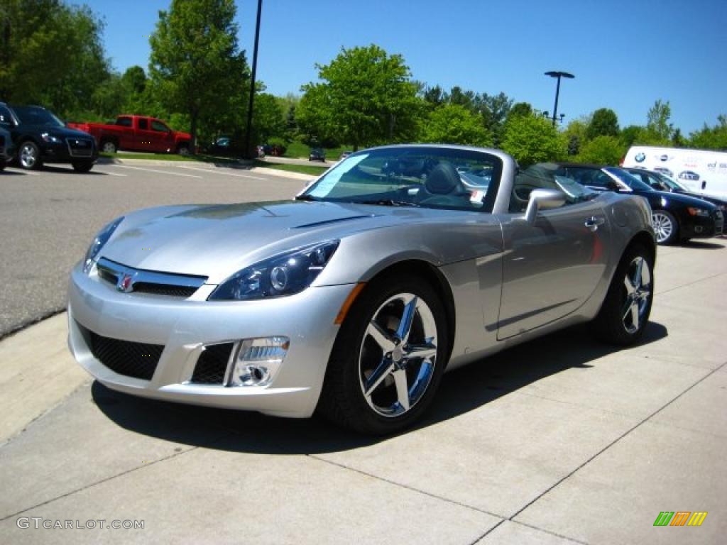 Silver Pearl 2008 Saturn Sky Red Line Roadster Exterior Photo #30232038