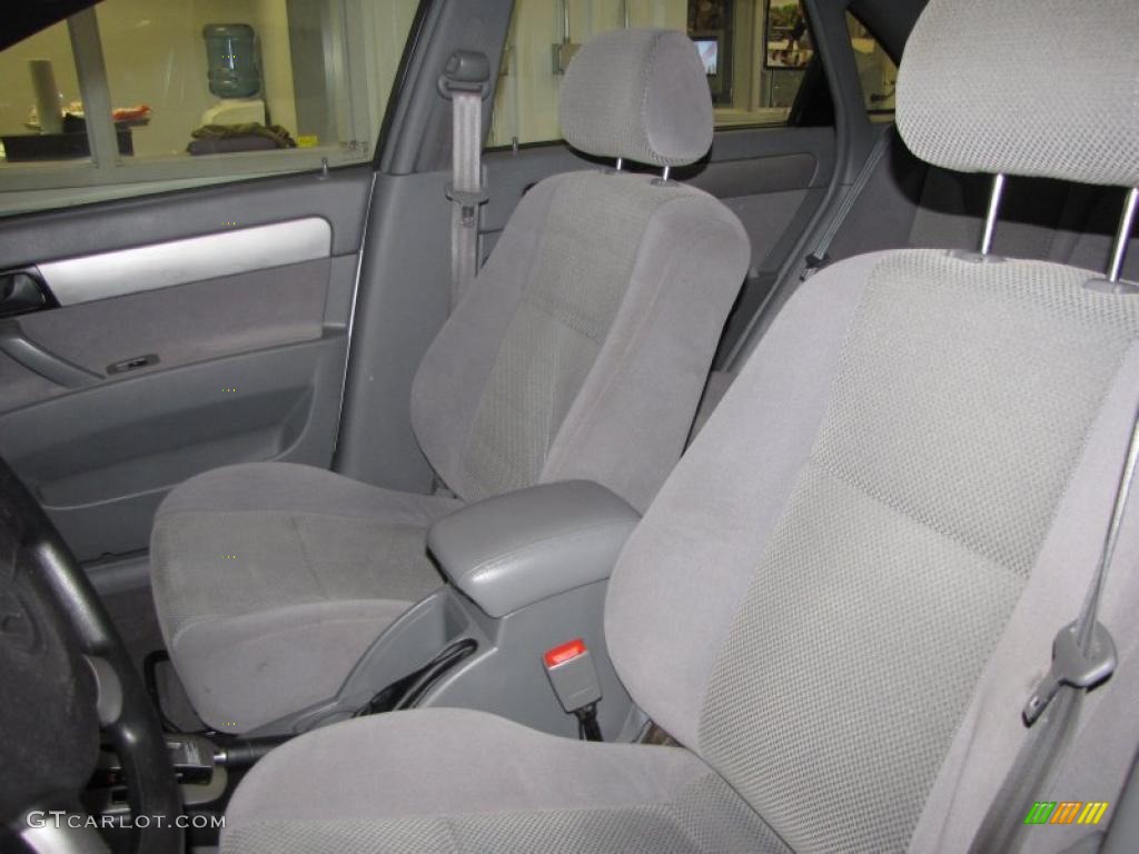 2007 Forenza Sedan - Absolute White / Grey photo #19