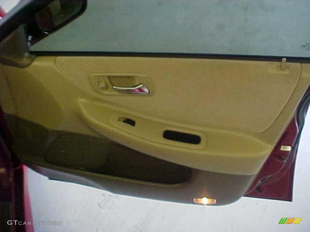2002 Accord EX Sedan - San Marino Red / Ivory photo #5