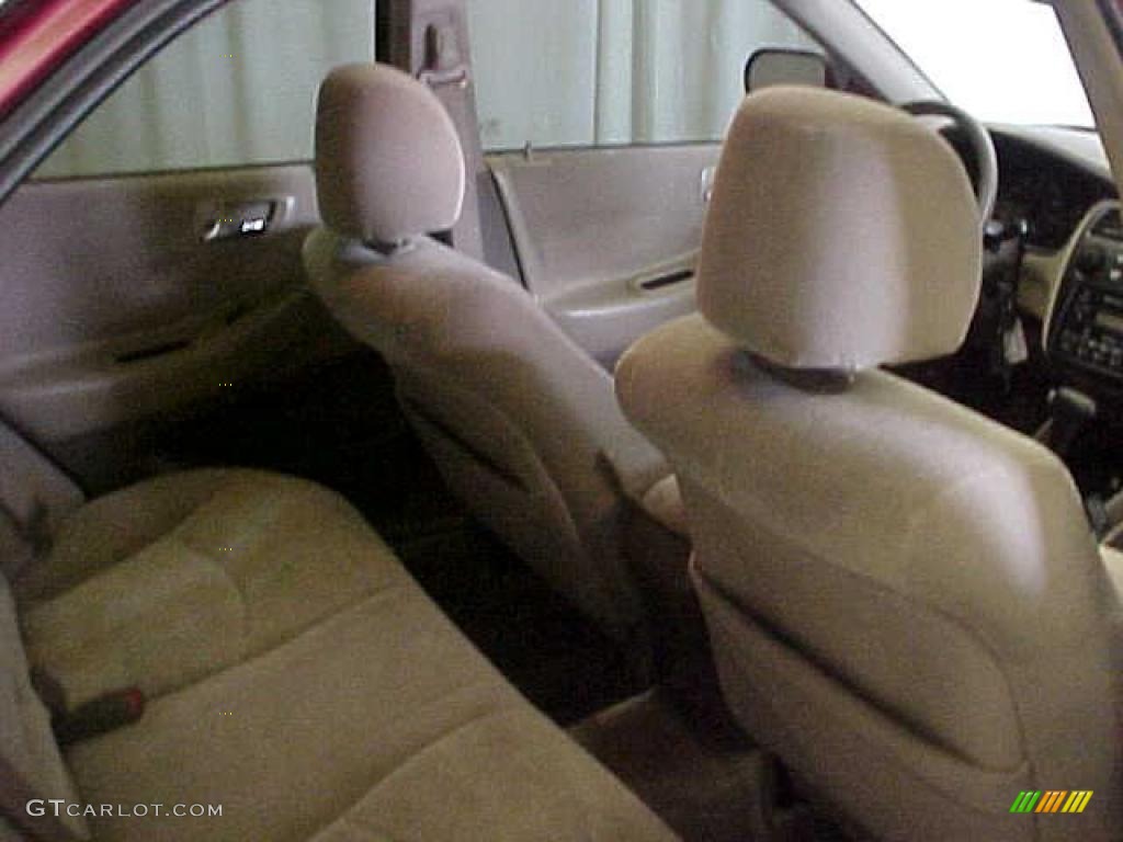 2002 Accord EX Sedan - San Marino Red / Ivory photo #9
