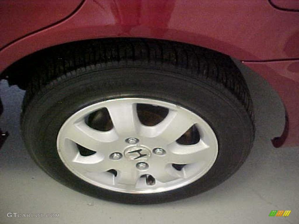 2002 Accord EX Sedan - San Marino Red / Ivory photo #12