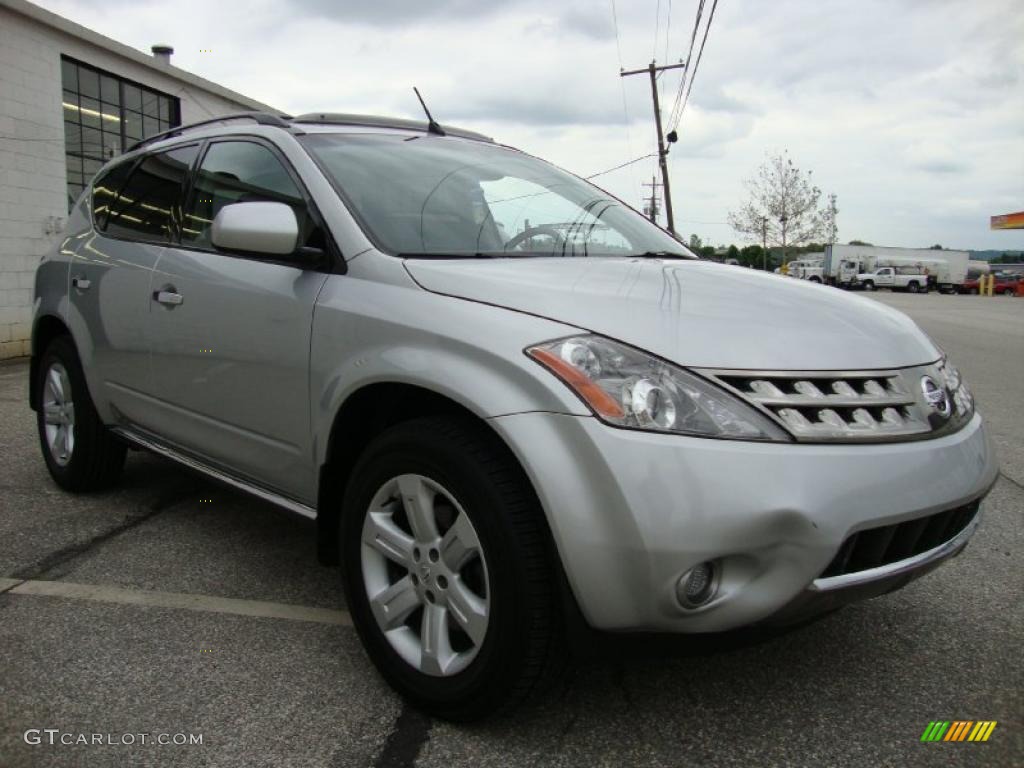 2006 Murano SL AWD - Brilliant Silver Metallic / Charcoal photo #5