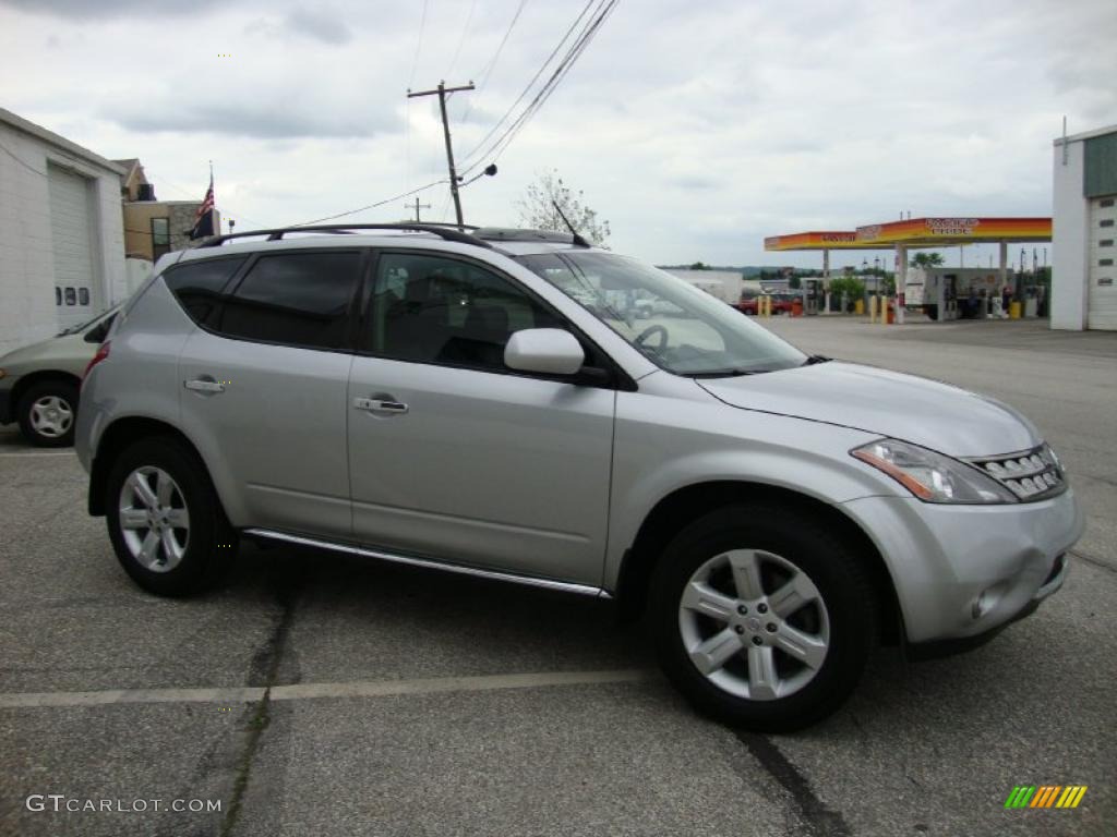 2006 Murano SL AWD - Brilliant Silver Metallic / Charcoal photo #6