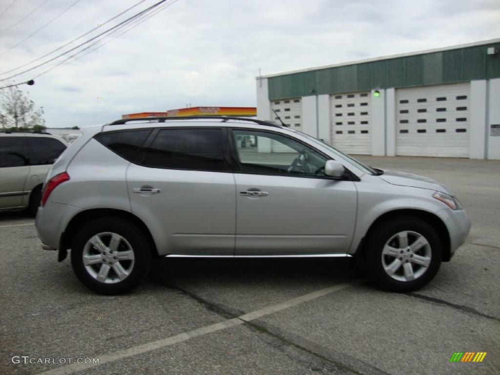 2006 Murano SL AWD - Brilliant Silver Metallic / Charcoal photo #7