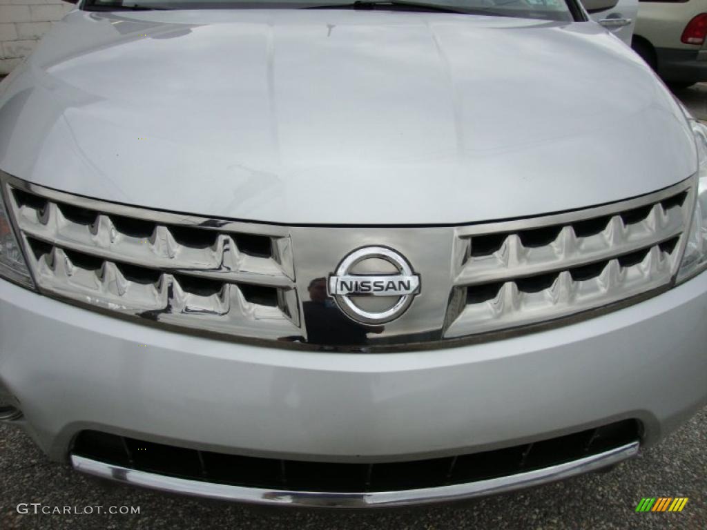 2006 Murano SL AWD - Brilliant Silver Metallic / Charcoal photo #36