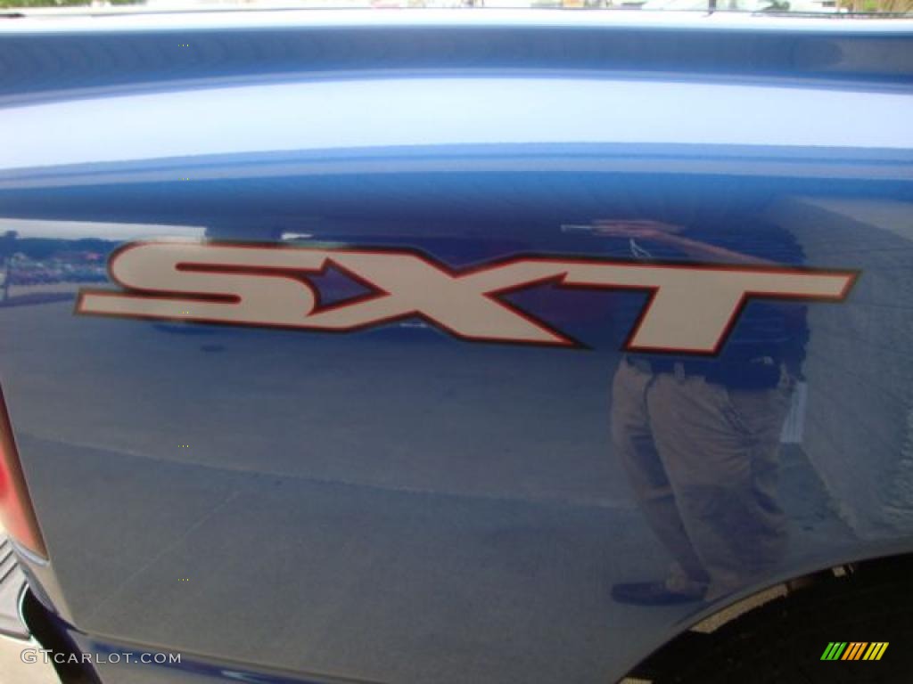 2008 Ram 1500 SXT Regular Cab - Patriot Blue Pearl / Medium Slate Gray photo #27
