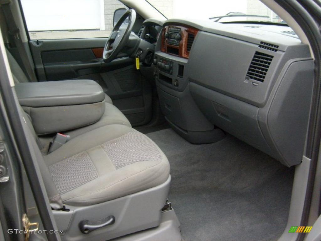 2006 Ram 1500 SLT Quad Cab 4x4 - Mineral Gray Metallic / Medium Slate Gray photo #18