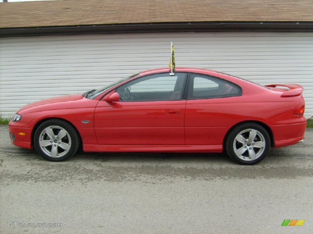 2004 GTO Coupe - Torrid Red / Red photo #2