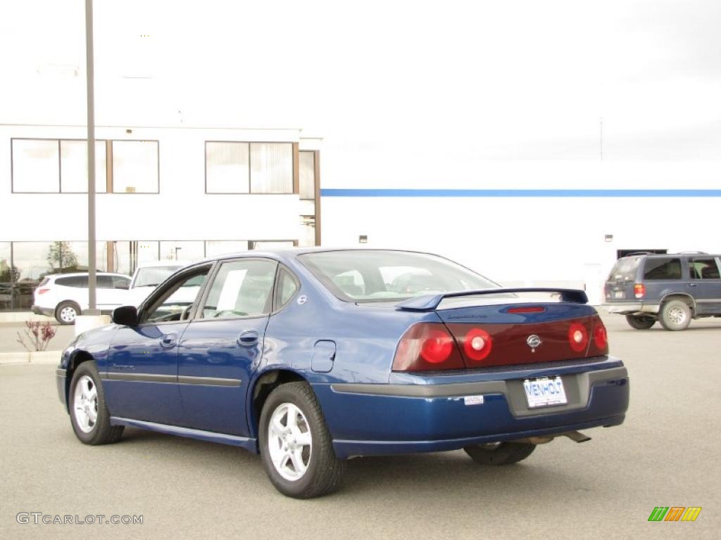 2003 Impala LS - Superior Blue Metallic / Medium Gray photo #10
