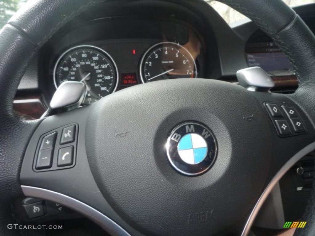 2007 3 Series 335i Sedan - Titanium Silver Metallic / Grey photo #26