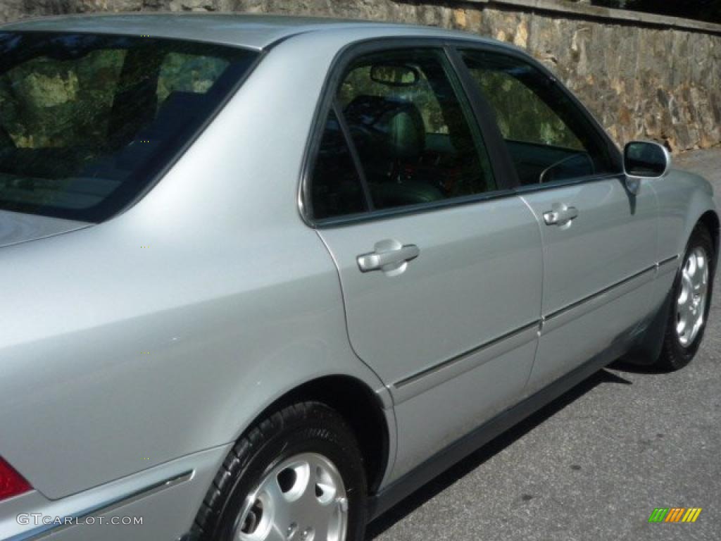 2000 RL 3.5 Sedan - Sebring Silver Metallic / Ebony photo #11