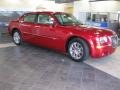 2010 Inferno Red Crystal Pearl Chrysler 300 C HEMI  photo #8