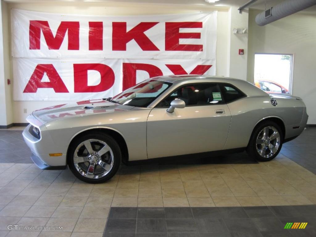 2010 Challenger R/T - Bright Silver Metallic / Dark Slate Gray photo #1