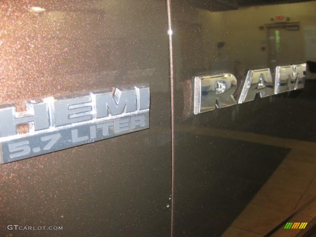 2010 Ram 1500 Big Horn Crew Cab - Rugged Brown Pearl / Light Pebble Beige/Bark Brown photo #4