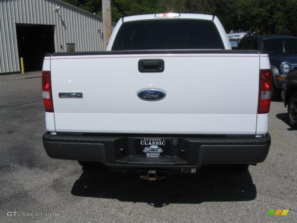 2006 F150 XL Regular Cab - Oxford White / Medium/Dark Flint photo #3