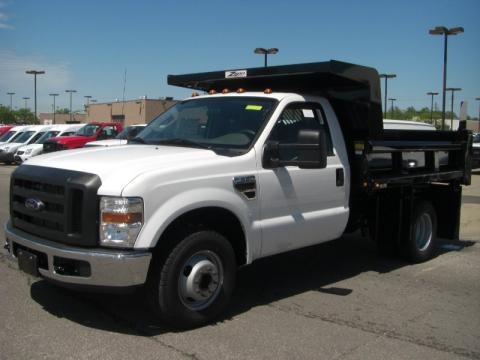 2010 Ford F350 Super Duty XL Regular Cab Chassis Dump Truck Data, Info and Specs