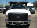 2010 Oxford White Ford F350 Super Duty XL Regular Cab Chassis Dump Truck  photo #2