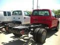 2010 Vermillion Red Ford F350 Super Duty XL Regular Cab 4x4 Chassis  photo #4