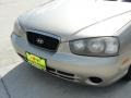 2002 Champagne Beige Hyundai Elantra GLS Sedan  photo #10
