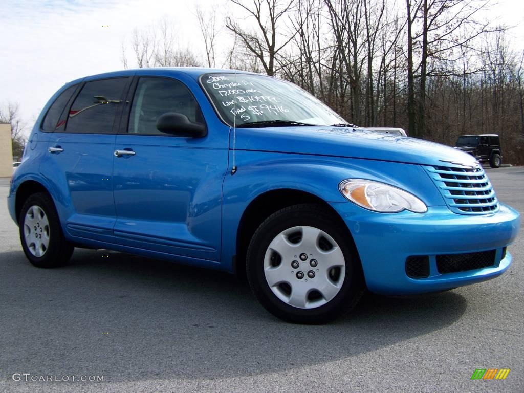 2008 PT Cruiser LX - Surf Blue Pearl / Pastel Slate Gray photo #5