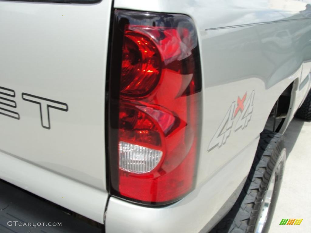 2004 Silverado 1500 Regular Cab 4x4 - Silver Birch Metallic / Dark Charcoal photo #21