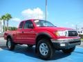 2002 Radiant Red Toyota Tacoma V6 PreRunner Xtracab  photo #7