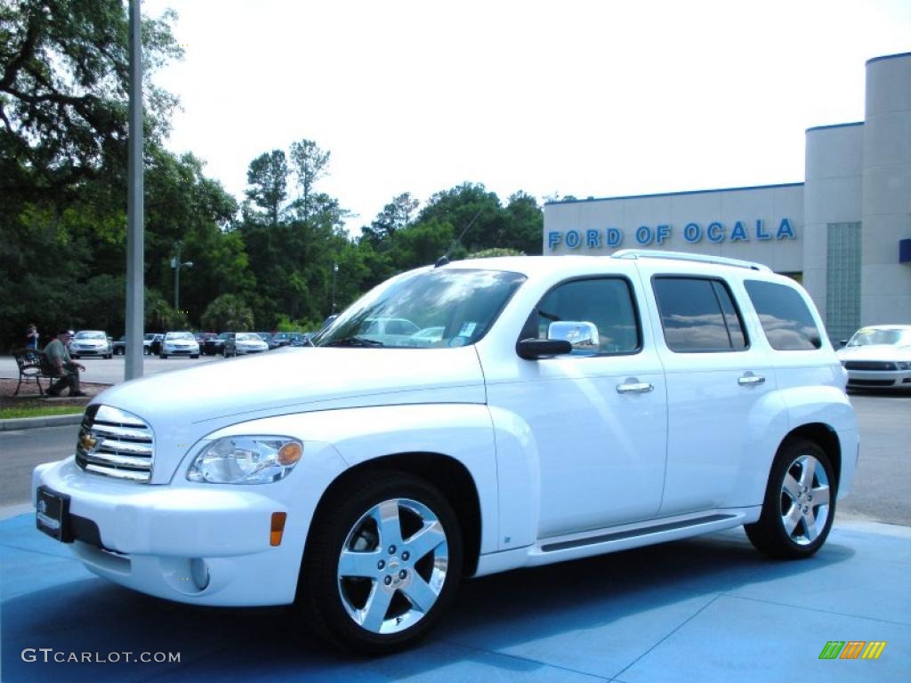 2008 HHR LT - Summit White / Cashmere Beige photo #1