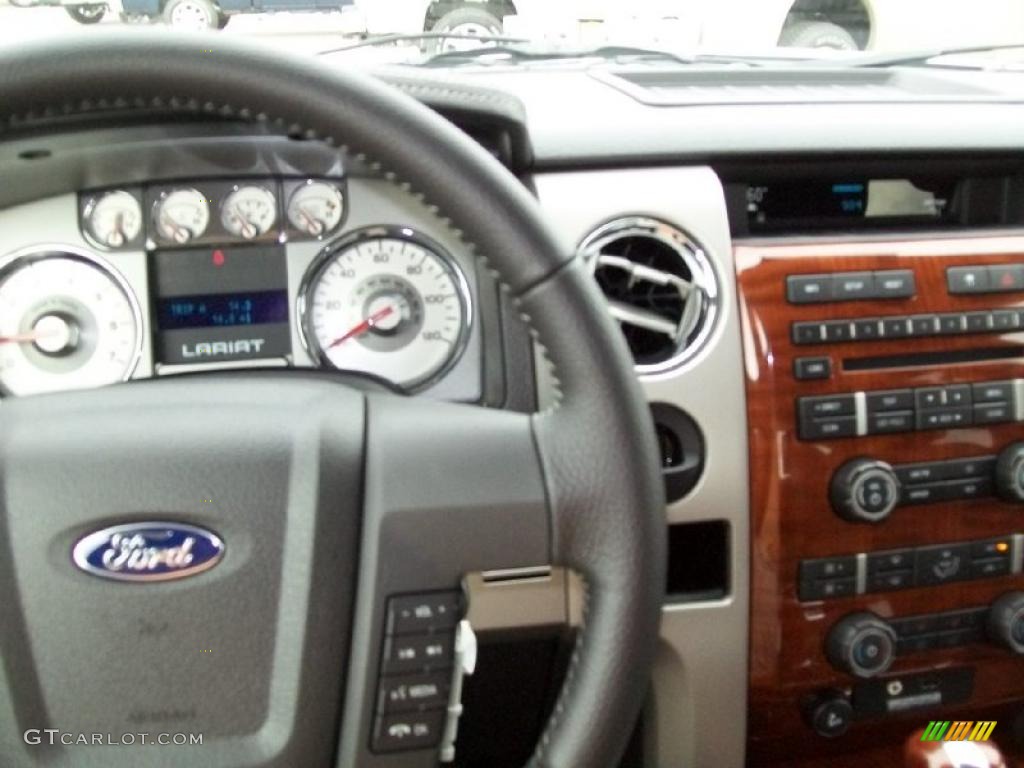2010 F150 XLT SuperCrew - Ingot Silver Metallic / Black photo #3