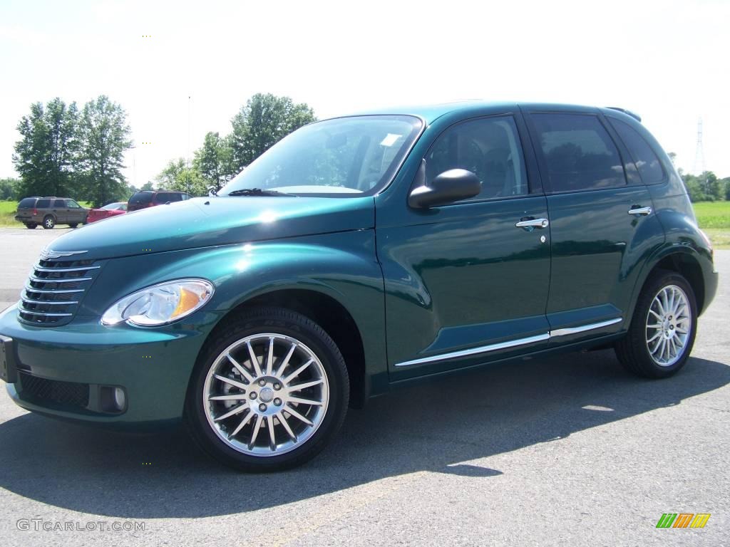 2008 PT Cruiser Limited Turbo - Melbourne Green Pearl / Pastel Pebble Beige photo #1